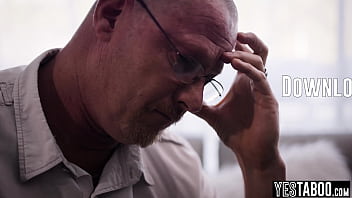 Horny mature stepdad pounds his stepsons redhead petite wife hardcore