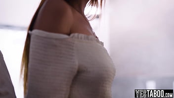 Horny mature stepdad pounds his stepsons redhead petite wife hardcore