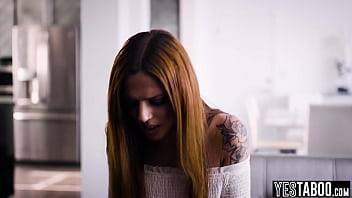 Horny mature stepdad pounds his stepsons redhead petite wife hardcore