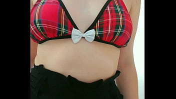 Taking off the clothes and taking care of my boobs just a cute and kinky blonde babygirl