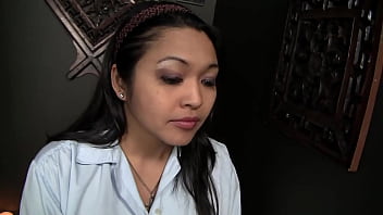 Mika tan spills all in the gloryhole