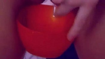 Horny babe toys her tight pussy