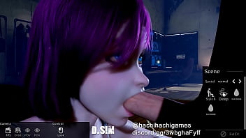 D sim first blowjob showcase