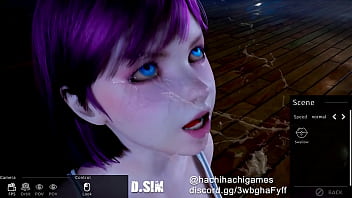 D sim first blowjob showcase