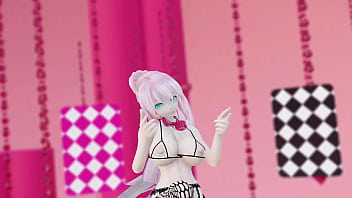 Megurine luka hentai vocaloid nude dance rabbit hole song mmd 3d clear blue eyes clip