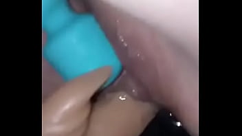 Sexy nicole plays with wet pussy with a butt plug in