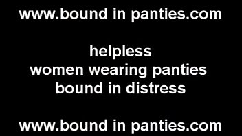 Keli and christina tied up together in panties