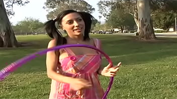 Lela star takes dick until her teeny face is covered in cum