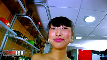 Amazing perfect asian pornstar sharon lee hard fucking in a shop full video