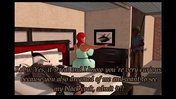 Wife with a nice white ass betrays her husband with a black man even though he is racist 3d tk17 milfandbbc