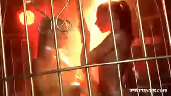 Lesbian lovers cherry jul and zafira use sex toys in their assholes