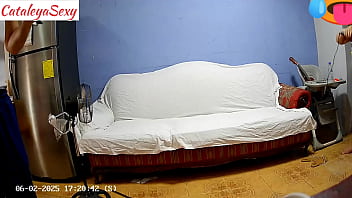 Backstage before sex big ass model in sexy outfit getting ready for new production