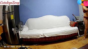 Backstage before sex big ass model in sexy outfit getting ready for new production