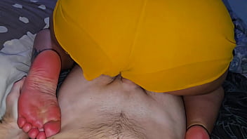 Stepson loves to satisfy his stepmother