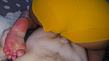 Stepson loves to satisfy his stepmother