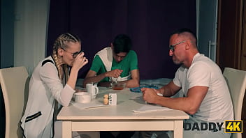 Daddy4k nela decker finds unexpected sexual spark with her boyfriend's daddy