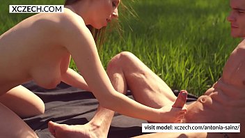 Czech pornstar making beautiful blowjob