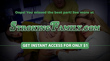 Cum loving teen sucks stepdadâs dick dry