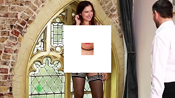 Hot college student gets an orgasm denial lesson