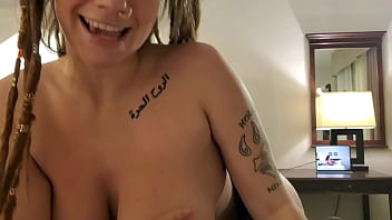 Indica flower fucks 1st fan in pov bj & cowgirl 1 2