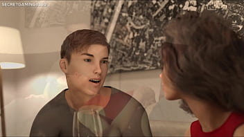 Hot stepmom sits on his lap he gets a boner she then masturbates in her room lonely and horny stepmom my bimbo dream 04 by mbd 3d hentai porn game