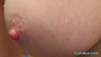 Arousing girl loves a deepthroat and quite a bit of cum on her face