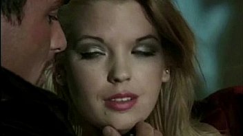 Skinny blonde milf in classic scene