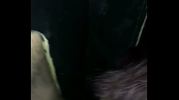 Jennifer first time at the gloryhole but hell she made him cum