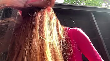 European stepmom artemisia love outside hair fetish slow mo