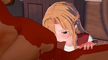 Asuna le hace ntr a kirito