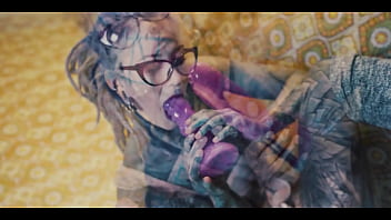 Gaping hole drenched in piss over books and toys