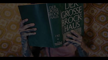 Gaping hole drenched in piss over books and toys