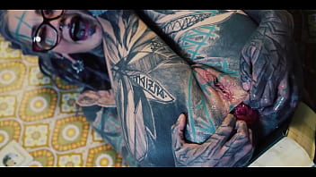 Gaping hole drenched in piss over books and toys