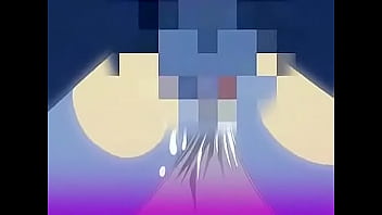 Hentai blue hair woman tied up and played with