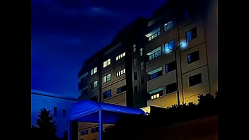 Hentai blue hair woman tied up and played with