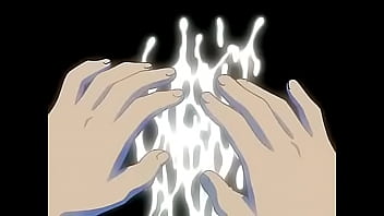 Hentai blue hair woman tied up and played with