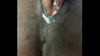 Fingering my pretty pussy full video cum