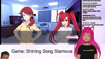 Vtuber lewdneko plays shining song starnova aki route part 4