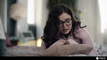 Step daddy freezes stepdaughter and fucks her to multiple orgasms