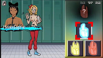 Magic match up doing a strip tease game and enjoying it