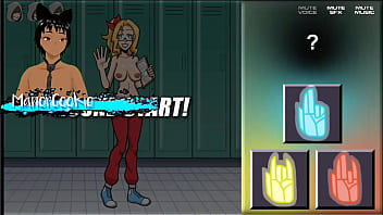 Magic match up doing a strip tease game and enjoying it