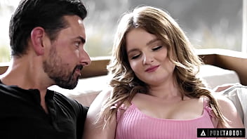 Eliza eves was dumped on valentine's day fortunately her stepdad is there to do everything she had planned with her boyfriend including getting deflowered by her stepdad