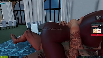 Siffrediopen and zaphira have fun in room