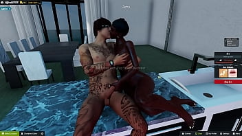 Siffrediopen and zaphira have fun in room