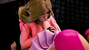 Shameless afterparty #02 blonde 18 year old college slut gives a sloppy handjob until she can taste my futa cum