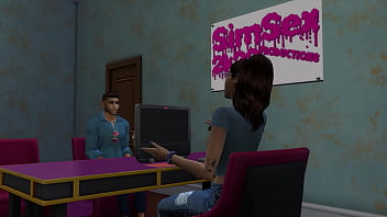 Samantha bexley performs the first simsex2k22 casting