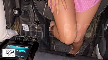The uber driver drives my sex toy The uber driver drives my sex toy