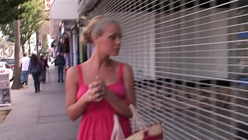 Blond b ride my dick after massage