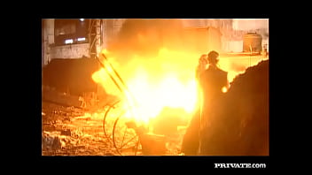 Chained collared and fucked love rubber