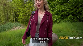 Gorgeous finnish tourist seduced with cash by a perv Gorgeous finnish tourist seduced with cash by a perv